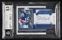 Rookie Dual Patch Autographs - Parris Campbell [BGS 8.5 NM‑MT+]…