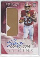 Rookie Jumbo Patch Autographs - Bryce Love [EX to NM] #/99