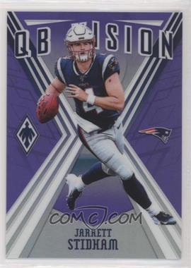 2019 Panini Phoenix - QB Vision - Purple #6 - Jarrett Stidham /149