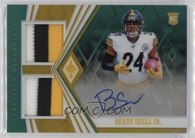 2019 Panini Phoenix - RPS Rookie Auto Dual - Prime Jersey Green #RDA-BS - Benny Snell Jr. /15