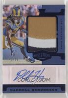 Darrell Henderson #/50