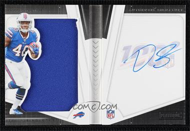 2019 Panini Playbook - [Base] #229 - Rookie Playbook Jersey Autographs - Devin Singletary /249 [EX to NM]