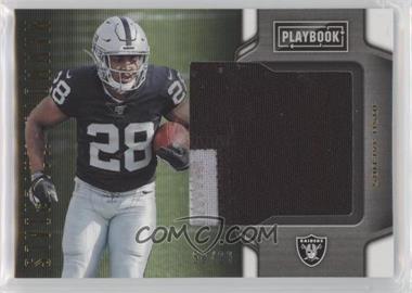 2019 Panini Playbook - Mammoth Material - Prime #MM-8 - Josh Jacobs /99