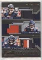 David Montgomery, Mitchell Trubisky, Tarik Cohen #/49