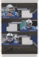 T.Y. Hilton, Andrew Luck, Marlon Mack #/99