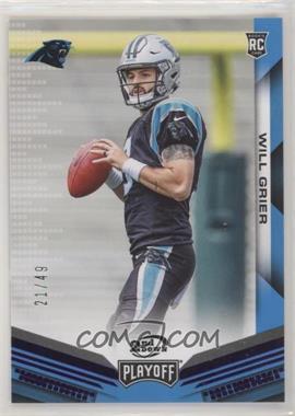 2019 Panini Playoff - [Base] - 2nd Down #209 - Rookies - Will Grier /49