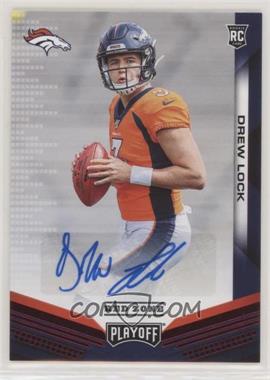 2019 Panini Playoff - [Base] - Red Zone Autographs #204 - Rookie Autographs - Drew Lock