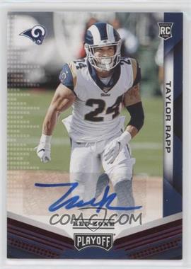 2019 Panini Playoff - [Base] - Red Zone Autographs #275 - Rookie Autographs - Taylor Rapp