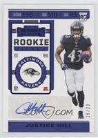 RPS Rookie - Justice Hill #/23