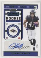 RPS Rookie - Justice Hill #/23