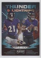 Lamar Jackson, Mark Ingram II [EX to NM]