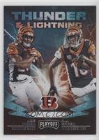 A.J. Green, Joe Mixon [EX to NM]