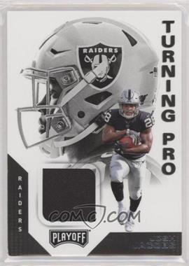 2019 Panini Playoff - Turning Pro Memorabilia #TP-6 - Josh Jacobs