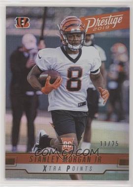 2019 Panini Prestige - [Base] - Xtra Points Bronze #294 - Rookie - Stanley Morgan Jr. /25