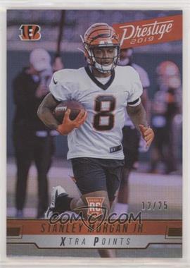 2019 Panini Prestige - [Base] - Xtra Points Bronze #294 - Rookie - Stanley Morgan Jr. /25