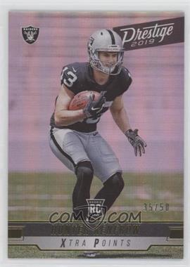 2019 Panini Prestige - [Base] - Xtra Points Gold #252 - Rookie - Hunter Renfrow /50