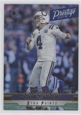 2019 Panini Prestige - [Base] - Xtra Points Gold #94 - Adam Vinatieri /50