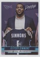 SP Rookie - Jeffery Simmons [EX to NM] #/10