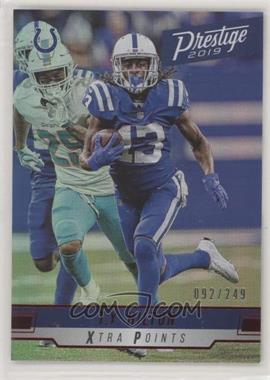 2019 Panini Prestige - [Base] - Xtra Points Red #189 - T.Y. Hilton /249