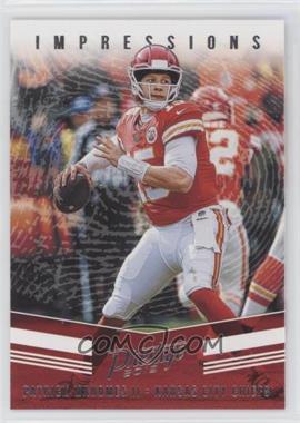 2019 Panini Prestige - Impressions #IP-PM - Patrick Mahomes II