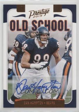 2019 Panini Prestige - Old School - Xtra Points Bronze Autographs #OS-DH - Dan Hampton /25