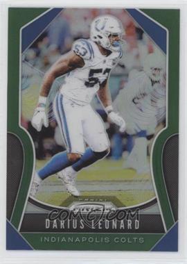 2019 Panini Prizm - [Base] - Green Prizm #148 - Darius Leonard