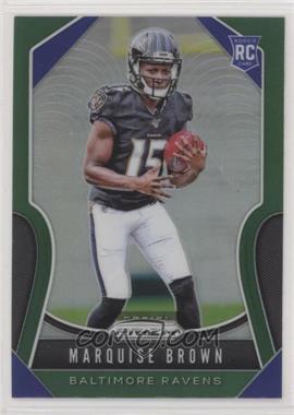 2019 Panini Prizm - [Base] - Green Prizm #341 - Rookies - Marquise Brown