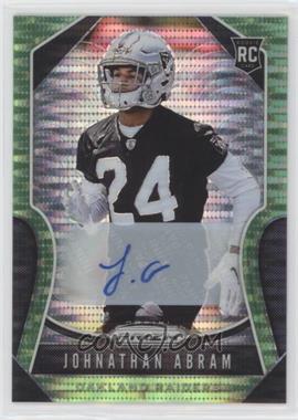 2019 Panini Prizm - [Base] - Neon Green Pulsar Prizm Rookie Autographs #319 - Rookies - Johnathan Abram