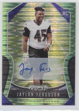 2019 Panini Prizm - [Base] - Neon Green Pulsar Prizm Rookie Autographs #379 - Rookies - Jaylon Ferguson