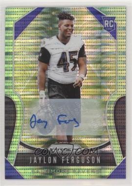 2019 Panini Prizm - [Base] - Neon Green Pulsar Prizm Rookie Autographs #379 - Rookies - Jaylon Ferguson