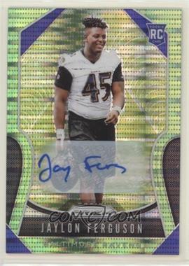 2019 Panini Prizm - [Base] - Neon Green Pulsar Prizm Rookie Autographs #379 - Rookies - Jaylon Ferguson