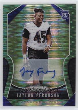 2019 Panini Prizm - [Base] - Neon Green Pulsar Prizm Rookie Autographs #379 - Rookies - Jaylon Ferguson