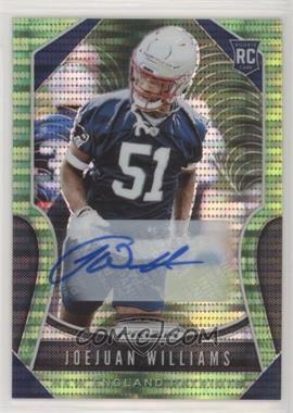 2019 Panini Prizm - [Base] - Neon Green Pulsar Prizm Rookie Autographs #398 - Rookies - Joejuan Williams