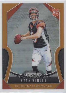 2019 Panini Prizm - [Base] - Orange Prizm #306 - Rookies - Ryan Finley /249