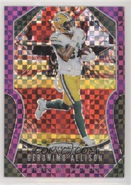 2019 Panini Prizm - [Base] - Purple Power Prizm #116 - Geronimo Allison /49