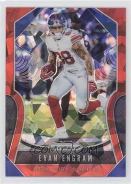 2019 Panini Prizm - [Base] - Red Ice Prizm #44 - Evan Engram