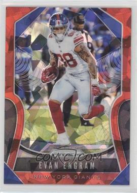 2019 Panini Prizm - [Base] - Red Ice Prizm #44 - Evan Engram