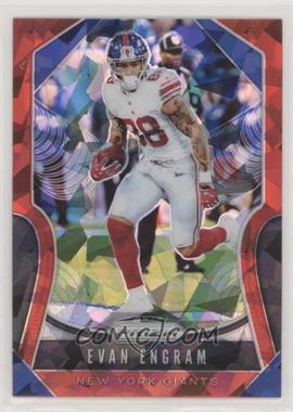 2019 Panini Prizm - [Base] - Red Ice Prizm #44 - Evan Engram