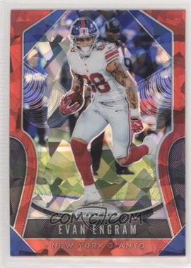 2019 Panini Prizm - [Base] - Red Ice Prizm #44 - Evan Engram