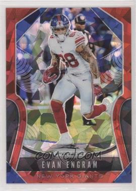 2019 Panini Prizm - [Base] - Red Ice Prizm #44 - Evan Engram