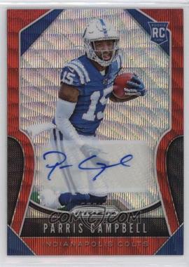 2019 Panini Prizm - [Base] - Red Wave Prizm Autographs #347 - Rookies - Parris Campbell /149