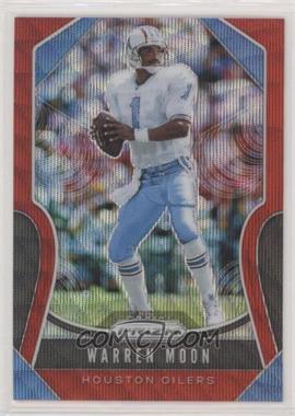 2019 Panini Prizm - [Base] - Red Wave Prizm #281 - Warren Moon /149