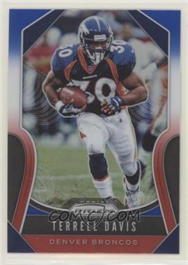 2019 Panini Prizm - [Base] - Red White & Blue Prizm #291 - Terrell Davis