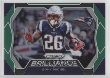 2019 Panini Prizm - Brilliance - Green Prizm #B-SM - Sony Michel