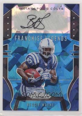 2019 Panini Prizm - Franchise Legends Autographs - Blue Ice Prizm #FR-RW.1 - Reggie Wayne /35