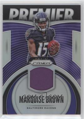 2019 Panini Prizm - Premier Jerseys #PJ-MBR - Marquise Brown