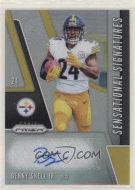 2019 Panini Prizm - Sensational Signatures #SE-BES - Benny Snell Jr.