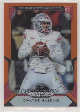 2019 Panini Prizm Draft - [Base] - Orange Prizm #113 - Draft Picks - Dwayne Haskins