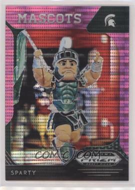 2019 Panini Prizm Draft - [Base] - Pink Pulsar Prizm #67 - Mascots - Sparty [EX to NM]