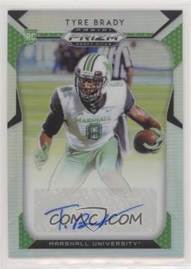 2019 Panini Prizm Draft - [Base] - Silver Prizm Autographs #293 - Draft Picks - Tyre Brady